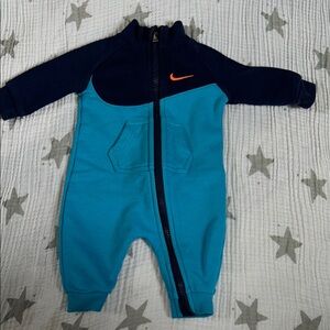 Nike baby Blue and Navy One Piece 🚀